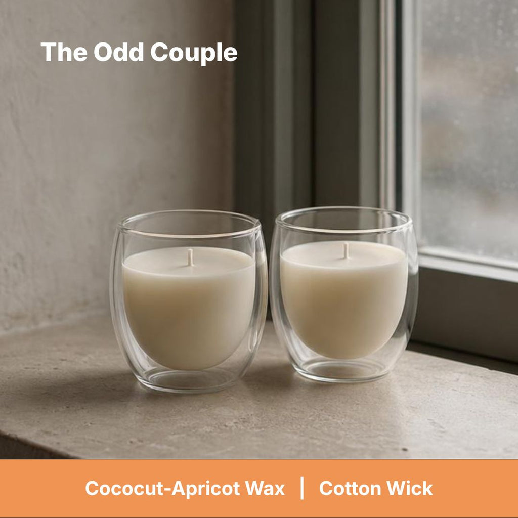 Candle Set 01 - The Odd Couple - Basic Maintenance